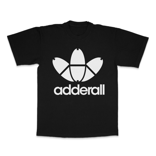 Adderall Black Tee
