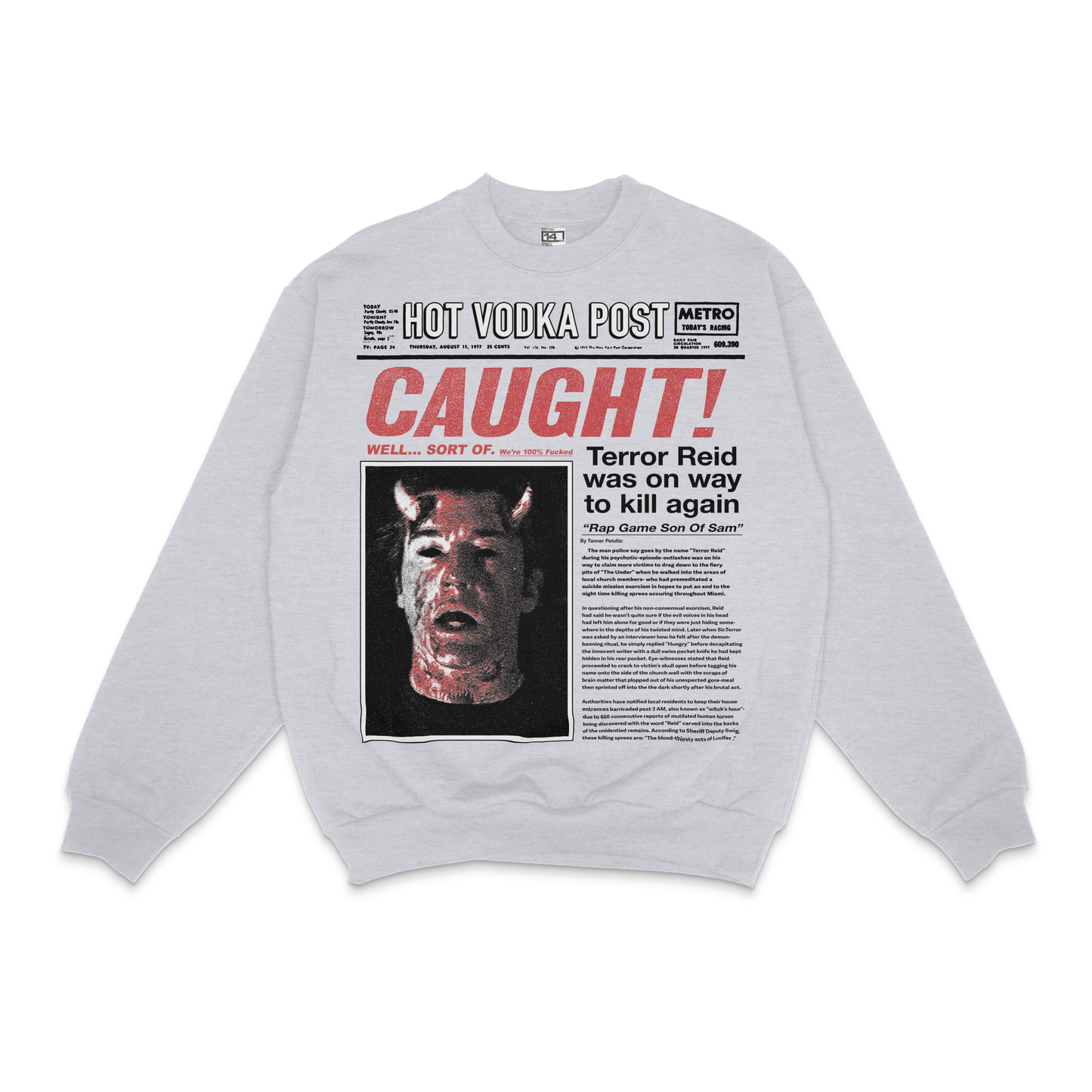 Son of Sam Grey Crewneck