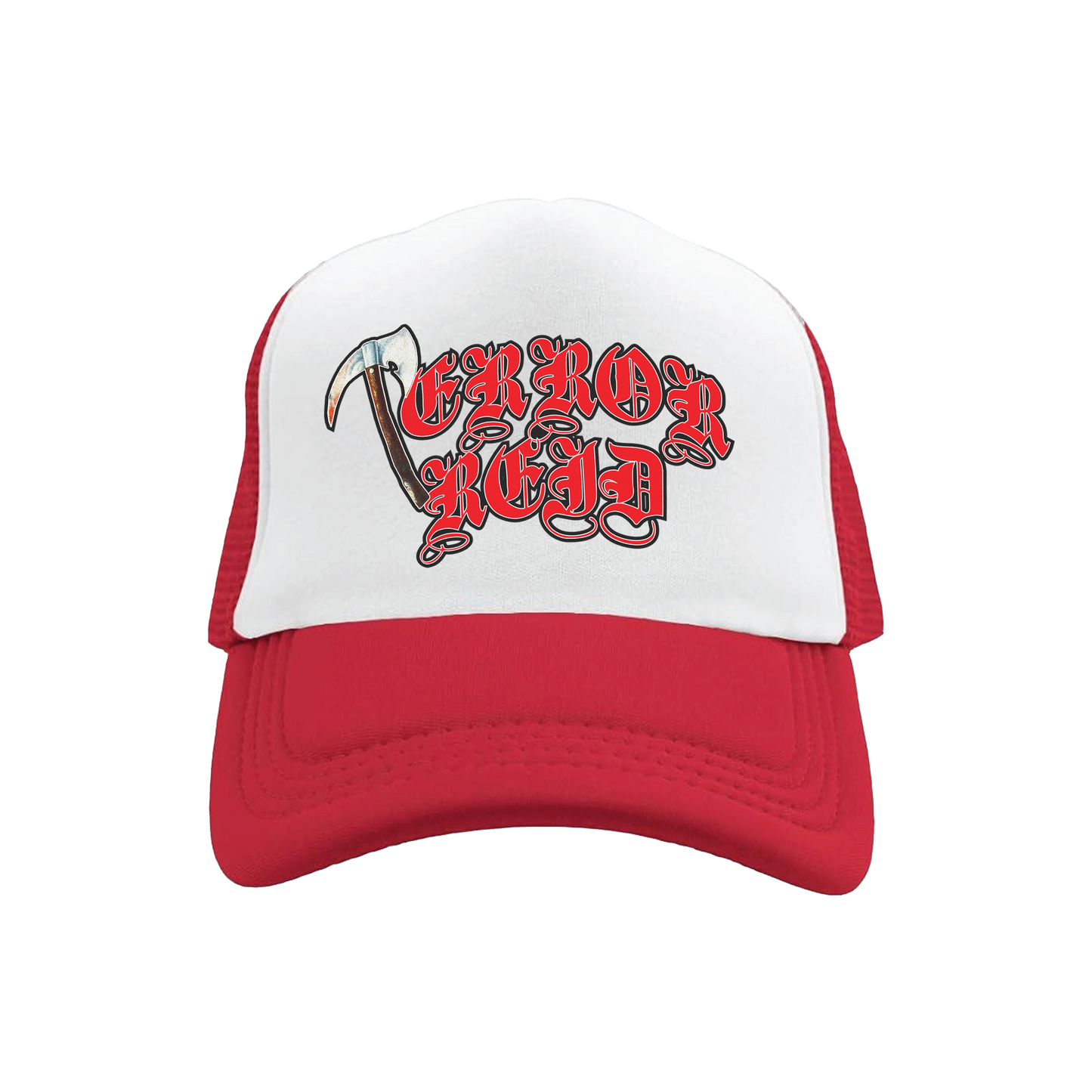 Scythe Logo Trucker Hat (Red)