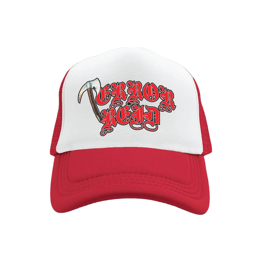 Scythe Logo Trucker Hat (Red)