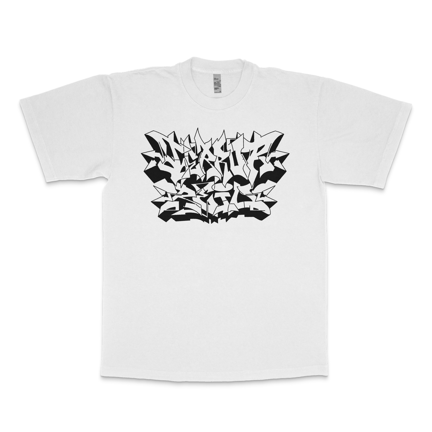 RAZOR GRAF TEE - WHITE