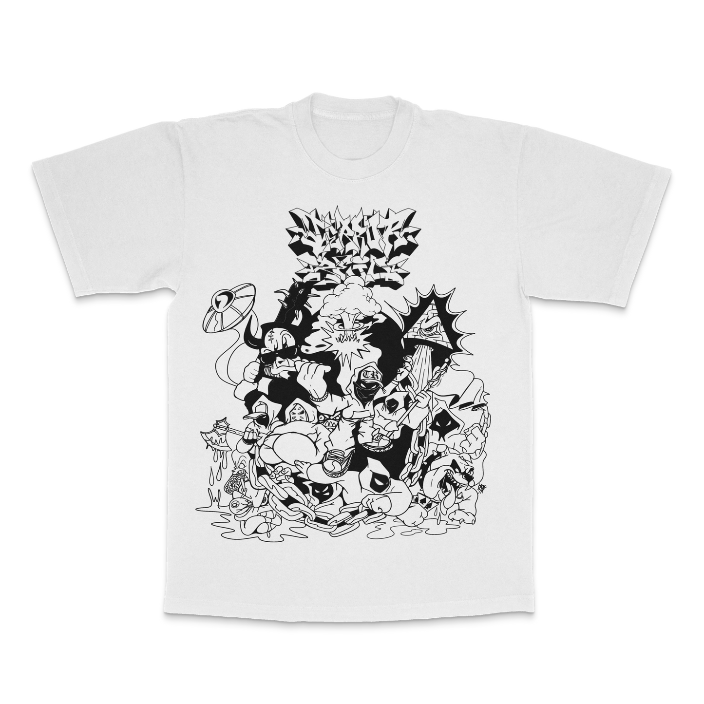 Madness White Tee